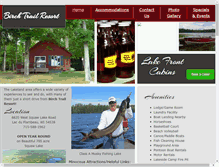 Tablet Screenshot of birchtrailresort.com